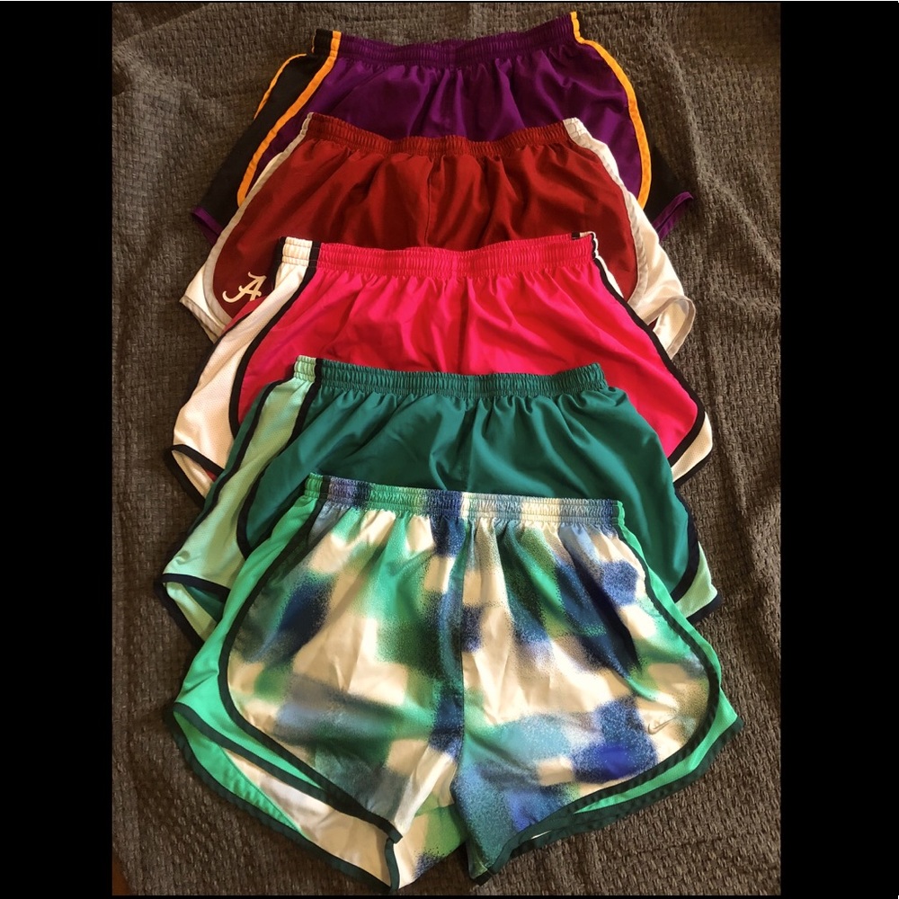 7 Pair Shorts Bundle: 6 Nike & 1 Adidas
